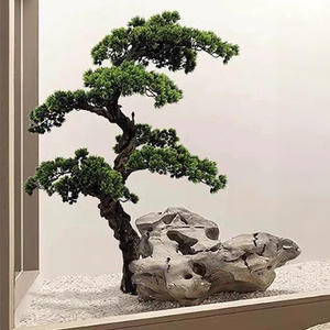 Yeni Çin Tarzı Yapay Çam Ağacı, Büyük Karşılama Çamı, Arhat Çamı, İç Mekan Dekorasyonları, Peyzaj Dekorasyonu ve Yeşil Bitkiler - Product Image 3