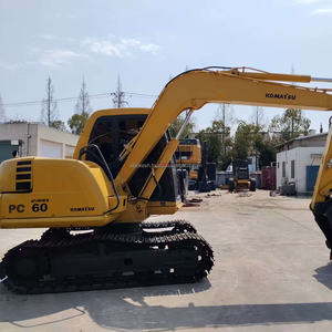 Excavatrice sur chenilles Komatsu PC60-7 d'occasion, ancienne excavatrice de 6 tonnes, Chine, à vendre, PC 60 60-7 PC60 - Product Image 4