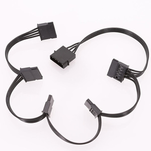 Molex-<span class=keywords><strong>adaptador</strong></span> IDE de 1 <span class=keywords><strong>a</strong></span> 1, 4 pines, macho <span class=keywords><strong>a</strong></span> 15 Pines, convertidor de corriente SATA, Cable de <span class=keywords><strong>disco</strong></span> <span class=keywords><strong>duro</strong></span> HDD SSD, Cable de extensión de alimentación de 22cm - Product Image 4