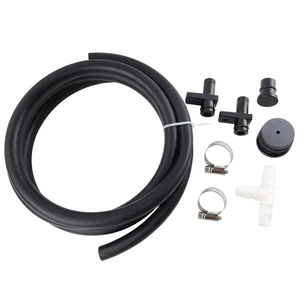 Kit de Reenrutamiento de Piezas de Motor Mejoradas con Conector y Manguera de Resonador para Duramax Diesel 6.6L 2004.5-2010 FUH026-BK - Product Image 3