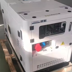 Générateur silencieux 12 kVA 220 V/380 V CA triphasé/bi-tension insonorisé 12 kW pour usage industriel - Product Image 4