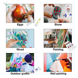 KHY Sıcak Fırsat Kiti Özelleştirilebilir Toptan Mini Çocuk Şeritli Kendin Yap Numaralı Kanvas Boyama Seti Akrilik Boya Kapları ile Renklendirme - Product Image 6