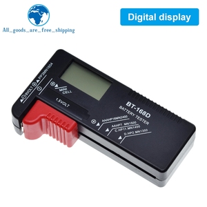 BT-168 AA/AAA/C/D/9V/1.5V pin phổ nút di động pin <span class=keywords><strong>colour</strong></span> mã hóa Meter chỉ ra Volt <span class=keywords><strong>Tester</strong></span> Checker bt168 điện - Product Image 5