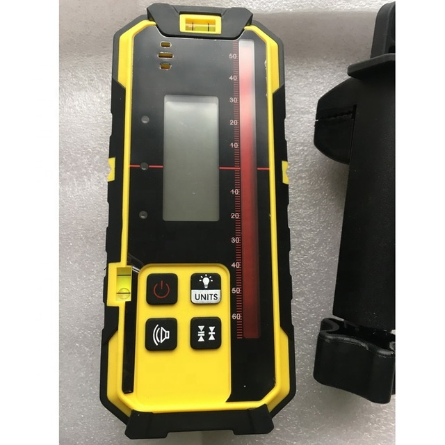 FRD800 Laser Detector Receiver for Rotating Lasers Industrial Grade with Red Light Beam Affordably Priced Surveying Instrument