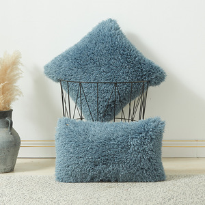 <strong>Chunky</strong> <strong>Knit</strong> <strong>Pillow</strong> Covers for Fall Plush Designs Breathable Backrest Covers