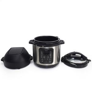 <span class=keywords><strong>Olla</strong></span> <span class=keywords><strong>a</strong></span> <span class=keywords><strong>presión</strong></span> eléctrica, freidora de aire, cocina múltiple, 6 L, <span class=keywords><strong>pollo</strong></span> <span class=keywords><strong>asado</strong></span>, pastel de camarones, bistec, arroz, cocción lenta, vapor preestablecido, mantener caliente - Product Image 4