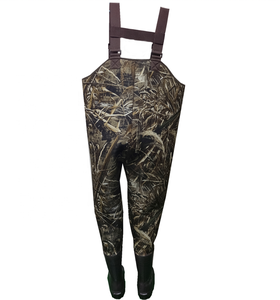 Sản Xuất Realtree Fishing <span class=keywords><strong>Waders</strong></span> 5Mm Không Thấm Nước <span class=keywords><strong>Camo</strong></span> Max-5 Ngoài Trời Neoprene Với 400G Thinsulate Khởi Động Săn Bắn Ngực Loài sếu - Product Image 2