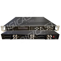 DIGICAST DVB Cable TV Digital Headend, Canales Encriptados, Tarjeta SIM, DVB S2 HD IRD, Convertidor RF a IP con Garantía de 5 Años