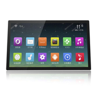Haute luminosité de 32 pouces de réseau D'AFFICHAGE À CRISTAUX LIQUIDES affichage publicitaire Android écran tactile tablette PC interactif Commercial de kiosque de tablette Android