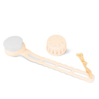 Brosse de bain de bébé de maquillage tactile sensoriel de nettoyage de cils doux avec la longue poignée