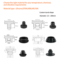 Bouchon en caoutchouc de silicone durable sur mesure, bouchon de vidange en caoutchouc pour évier de buanderie, baignoire, piscine et autres produits en caoutchouc, fabrication de produits en caoutchouc