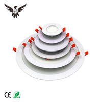 Plafonnier LED IP44 en aluminium, design moderne, 3W-24W, spot LED encastré fin pour intérieur, bureau, hôtel, restaurant