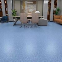 Azulejo de suelo homogéneo autoadhesivo moderno 2mm de espesor suelo impermeable antideslizante baño cocina suelo de PVC
