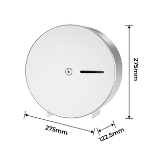 Distributeur mural moderne et écologique de mouchoirs en papier FANDA en acier inoxydable - Product Image 2