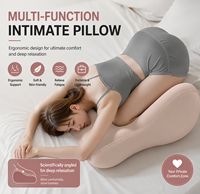 Lit de lecture couché avec support pour le corps, oreiller en mousse à mémoire de forme pour le sommeil et l'allaitement, idéal