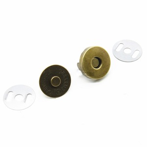 Personnalisé Plaqué Écologique 14mm Caché Forte Magnétique Boutons Pression Métal Laiton/Fer pour Sacs - Product Image 4
