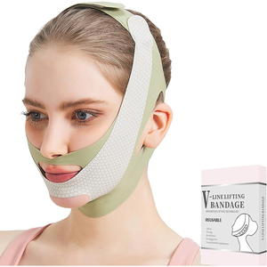 Commercio all'ingrosso Anti-rughe fasciatura snellente facciale cinturino faccia V-Line cinghia di sollevamento doppio mento cinturino <span class=keywords><strong>per</strong></span> <span class=keywords><strong>dormire</strong></span> - Product Image 1