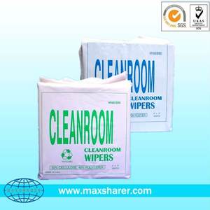 Essuie-glace de nettoyage tissu en tissu polyester produit de sécurité antistatique essuyer <span class=keywords><strong>Pape</strong></span> ESD Support industriel personnalisé - Product Image 3