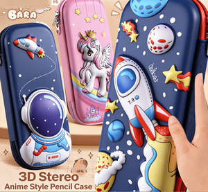 Nuovi Prodotti Personalizzabili, <span class=keywords><strong>Astuccio</strong></span> in Plastica Carino, Facile da Pulire, Impermeabile e di Grande Capacità - Product Image 1