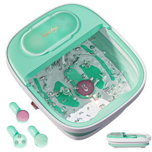 OEM Dobrável Pé Spa Bolha Massager Musical Função Calor 3 Pedicure Anexos Pé Soak Tub Handle-Presente para os Pais Esposa - Product Image 1