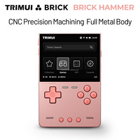 Trimui brique marteau Console de jeu portable 3.2 pouces affichage système Linux CNC machines de précision entièrement en métal corps jeu joueur