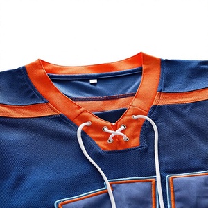 Custom Printed Men's Professional Team <b>Ice</b> Hockey Wear Jersey New Style Sports Sublimation <b>Ice</b> hokey V-Neck Full Sleeve Jersey - Product Image 3