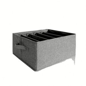 Organizador de Ropa Plegable para Armario, Divisor de 7 Compartimentos, Caja de Almacenamiento para Jeans, Cajas de Almacenamiento de Tela Lavables para Cocina y Baño - Product Image 2