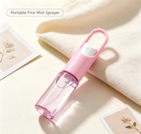 Bouteilles de voyage portables miniatures à verrouillage rotatif 30 ml – Flacons pulvérisateurs personnalisés en plastique pour soins de la peau, écran solaire, apaisant, répulsif, tonique