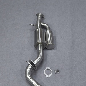 Échappement arrière en acier inoxydable 304 pour Toyota Yaris GR, embouts de 101 mm |   Valve à haut débit / Ajustement direct - Product Image 3