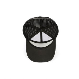 Nueva Gorra de 7 Paneles para Adulto, Estructurada, con Visera Ligeramente Curvada, Orificios Cortados con Láser, Personalizable con Serigrafía, Negra, Promocional - Product Image 6