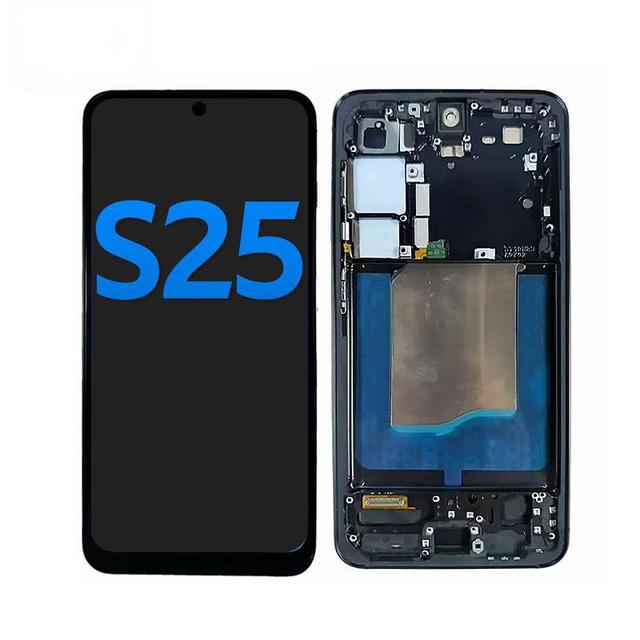 Mobile Phone OLED Pantallas for Samsung Galaxy S25+ S25 Plus AMOLED LCD Display Touch Screen Replacement Repair Parts Digitizer