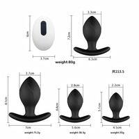Neuer Analplug mit Fernbedienung, Analer Vibrator, Sexspielzeug für Massage und Masturbation für Männer und Frauen
