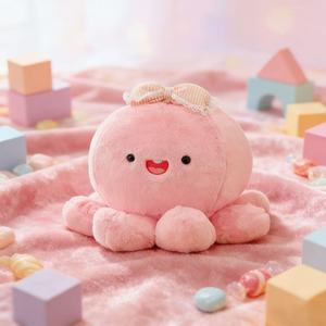 Wholesale New Cute Octopus Plush with Tentacles Pillow &amp; Cushion Stuffed Animal for Home Soft <strong>Toy</strong> for Girls Kids Birthday Gift - Product Image 4