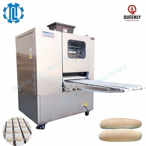 Machine à boulettes de pâte entièrement automatique en acier inoxydable, pour pains à burger, pizzas, biscuits, pain, avec diviseur de pâte à 5 rangées - Product Image 3