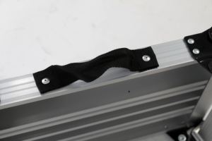 Plataforma/escalera de trabajo de seguridad de pie portátil con almacenamiento de aluminio Solución de diseño de modelo 3D para uso en interiores y exteriores - Product Image 3