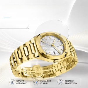Relojes de Pulsera de Lujo para Hombre, de Acero Inoxidable de Alta Calidad, con Cuarzo Japonés, Fecha, Personalizados, Resistentes al Agua - Product Image 6