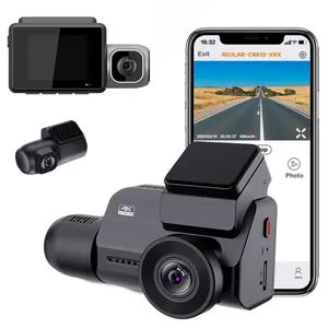 3 Kamera 4K Auto DVR WiFi GPS Logger Nachtsicht Dual Lens Dash Cam mit Rückfahr objektiv 3-Kanal-Auto-Camcorder