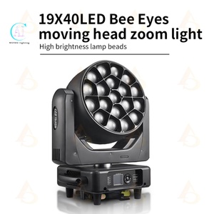 Foco móvil LED Bee Eye 4 en 1 DMX512 de 40W, 19 unidades, superventas para escenario - Product Image 3