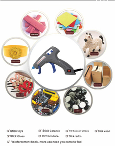 GT12207 usine vente en gros 40W outils à main de jardin cadeaux et artisanat <span class=keywords><strong>pistolet</strong></span> à <span class=keywords><strong>colle</strong></span> thermofusible 20W - Product Image 6