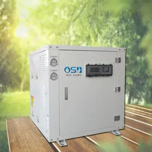 A+++ Inverter geothermal system geothermie heat pumps sole ground source heatpump generator water to water heat pump 10KW 16 KW