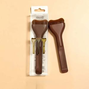 El nuevo tipo de brocha para base de maquillaje cuadrada, sin costuras, con cabezal plano, para base líquida. - Product Image 2
