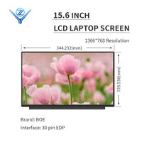 Écran d'ordinateur portable authentique BOE NT156WHM-N44 de 15,6 pouces avec résolution HD 1366x768 et interface EDP 30 broches, écran LCD TFT d'origine