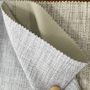 <span class=keywords><strong>Lin</strong></span> texturé avec dos <span class=keywords><strong>en</strong></span> tissu microfibre 100% rideau occultant large largeur 300 320 CM rideau <span class=keywords><strong>en</strong></span> tissu - Product Image 6