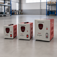 Stabilisateurs monophasés à protection complète et alimentation régulée légère 220V pour régulateurs de tension domestiques