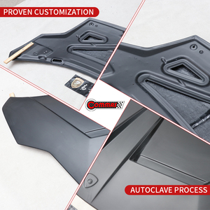 Capot moteur avant en fibre de carbone de style ST pour Lamborghini Gallardo LP550 LP560, couvre-capot moteur 2008-2012 - Product Image 3