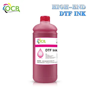 OCB Wholesales Best High Quality White DTF Ink Used For Epson 1000ml XP600 L805 L1800 A4 Heat Transfer Film Digital Printing