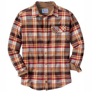 <span class=keywords><strong>Amazon</strong></span> Offre Spéciale <span class=keywords><strong>Amazon</strong></span> Offre Spéciale hommes coton à carreaux en flanelle à <span class=keywords><strong>manches</strong></span> longues chemise de camp - Product Image 5