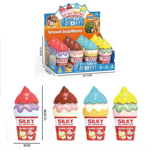 Jouets d'été interactifs amusants Mini baguette à bulles <span class=keywords><strong>de</strong></span> <span class=keywords><strong>savon</strong></span> Bâtons <span class=keywords><strong>Jeux</strong></span> <span class=keywords><strong>de</strong></span> plein air Pas <span class=keywords><strong>de</strong></span> déversement Crème glacée Bulle Eau Cadeaux d'été - Product Image 1