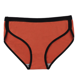 Vendita calda mutandine a vita bassa pantaloni a vita bassa biancheria intima sportiva mutandine da donna in cotone morbido per le donne ragazze Logo personalizzato bianco solido accetta - Product Image 2