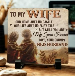Novelty Halloween <b>Stone</b> Monument Ornament Custom Desktop Cabinet Decor Couple Souvenir Gift - Product Image 1